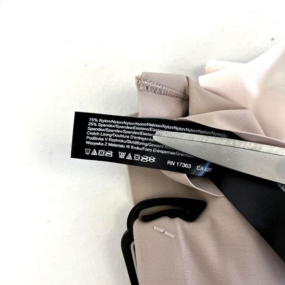 New DKNY Women's 3 Pack Nylon Spandex Thong No Show Seamless Sz XL NWT $33 - Picture 5 of 5